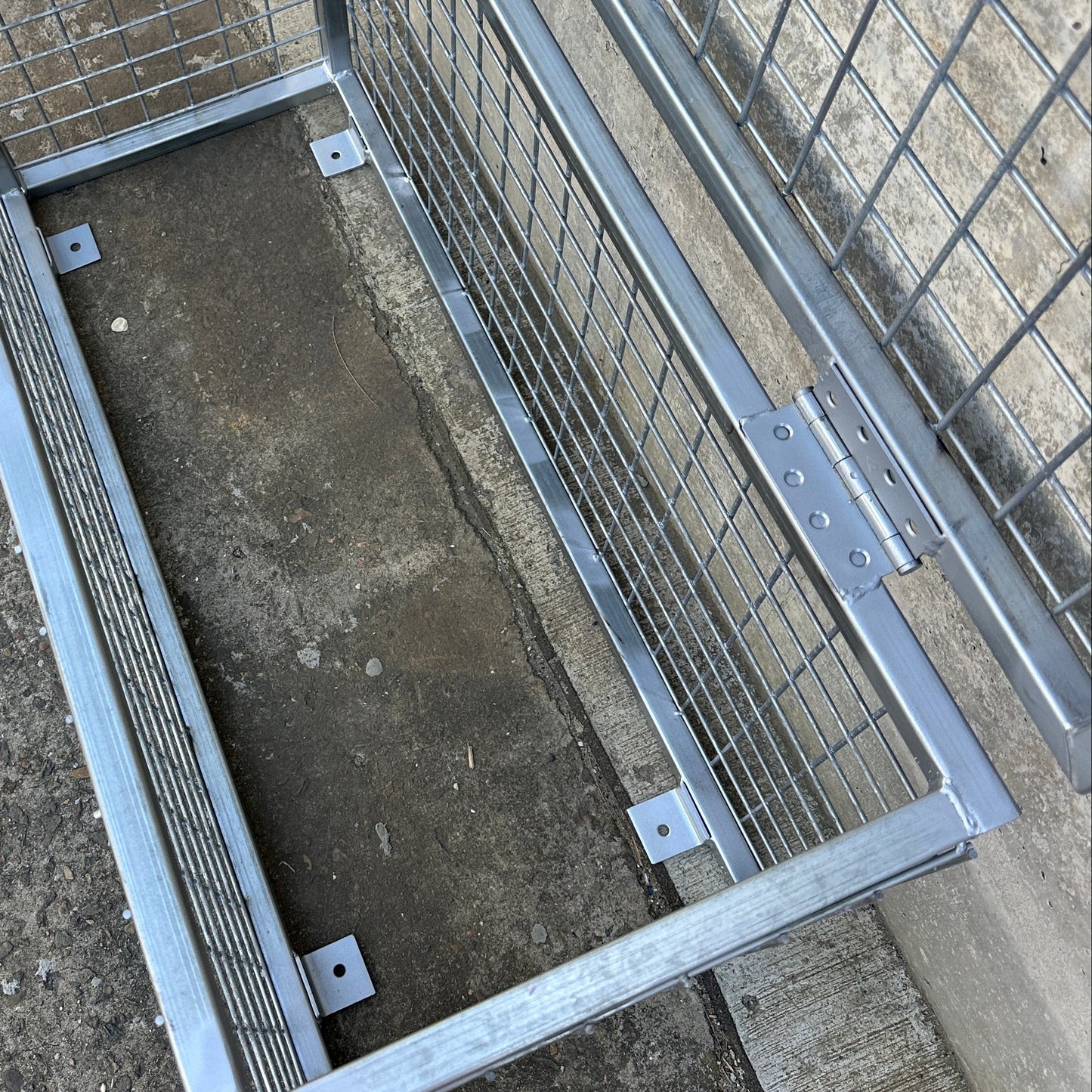 Fixings for meter cage