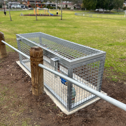 Delivery and installation meter cage